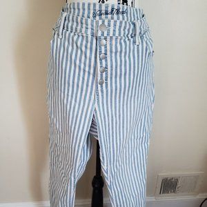 Universal Thread Stiped Jeans